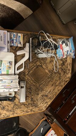 Nintendo Wii with accessories