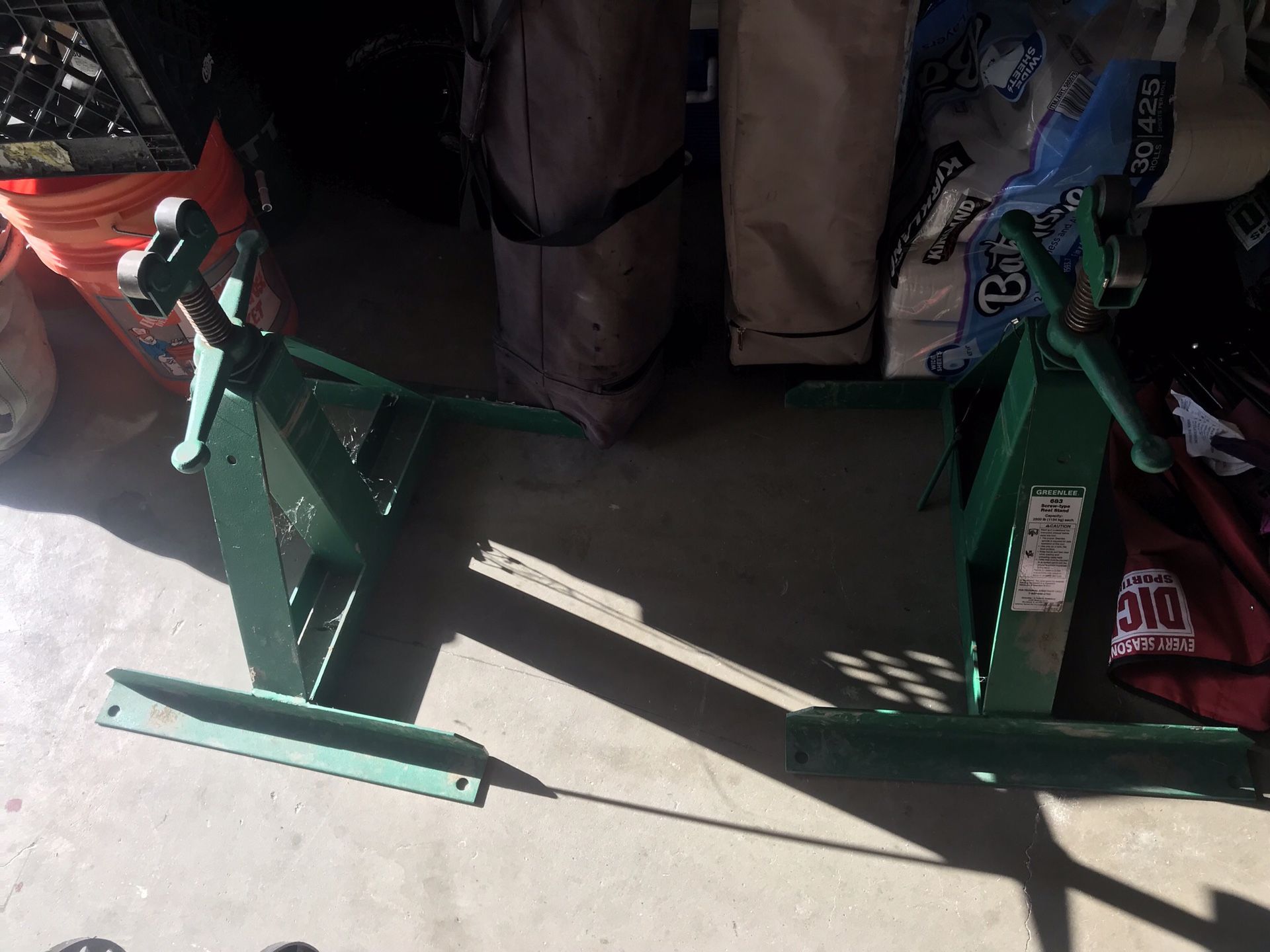 Greenlee jack stand reel assy. for Sale in Fresno, CA OfferUp