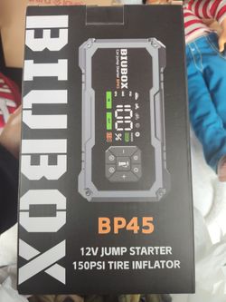 Portable jump starter