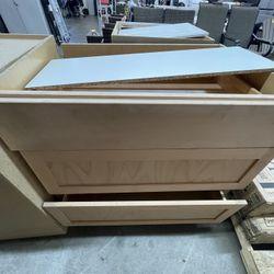 Hampton Bay 36in Unfinished Drawer Base