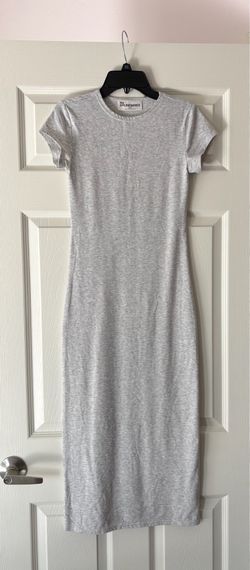 No Boundaries Grey XS T-Shirt Dress To Knees