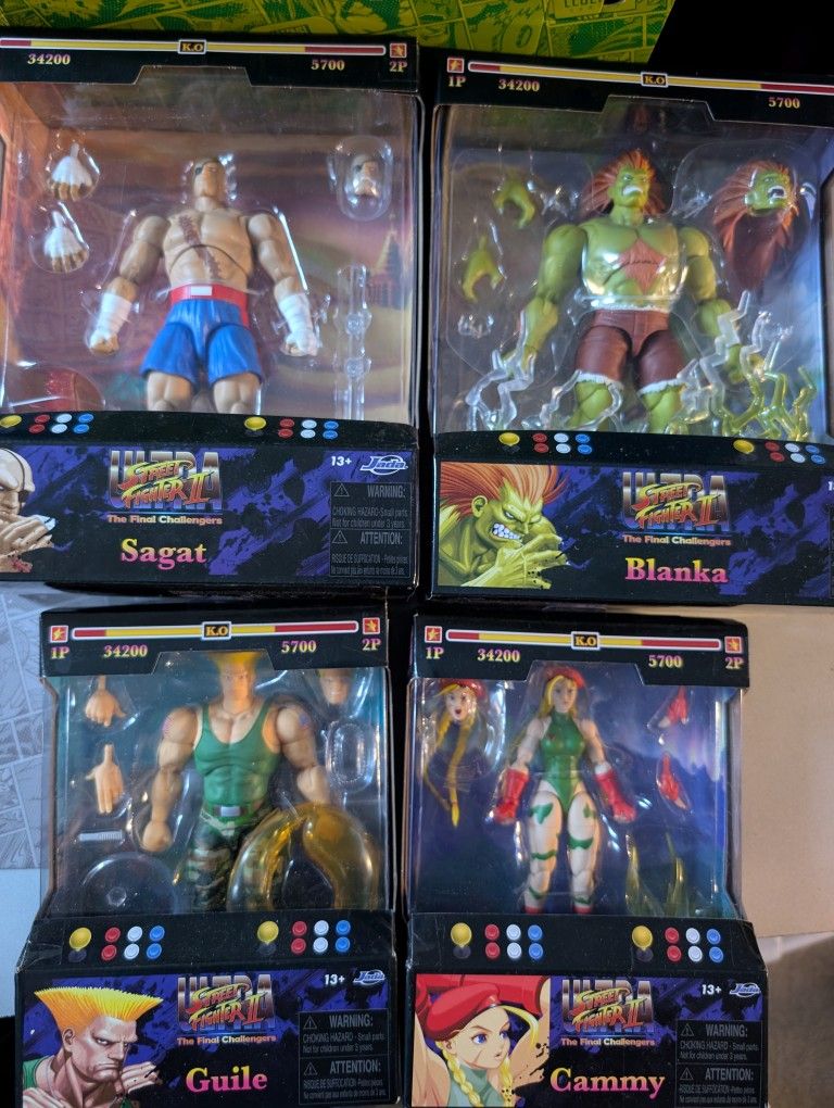 Jada Toys Street Fighter Bundle