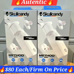🔥Skullcandy Method 360 ANC Sound By Bose🔥$80  Each/FIRM ON PRICE 🔥Brand New Factory Sealed