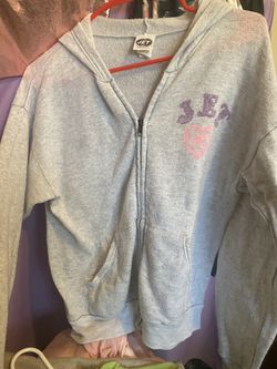 Light Grey vintage Zip Up