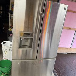 Kenmore Stainless Refrigerator 