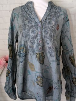 Vintage Goa blouse size XL