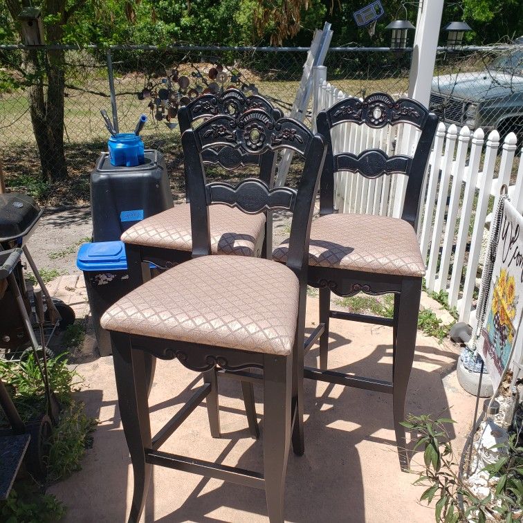 Set Of 3 Bar Stools