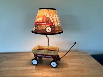  Radio Flyer -Table Lamp- and Shade