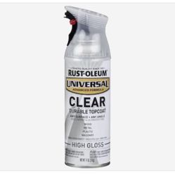 Rust-Oleum Clear Top Coat  $50 For All 