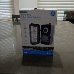 GE Outdoor Digital Box Timmer Pool Timer Water Heater