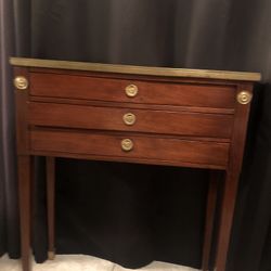 Escritorio Vintage Antique Commode Stamped