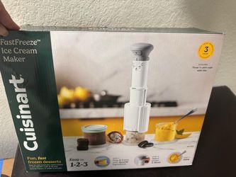 Cuisinart fastfreeze ice cream maker
