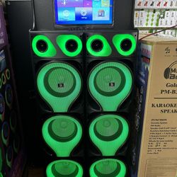 Wi-Fi Bluetooth Karaoke Speaker 