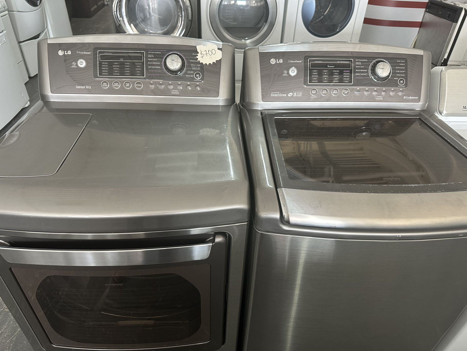 Washer And Dryers Sets Available 