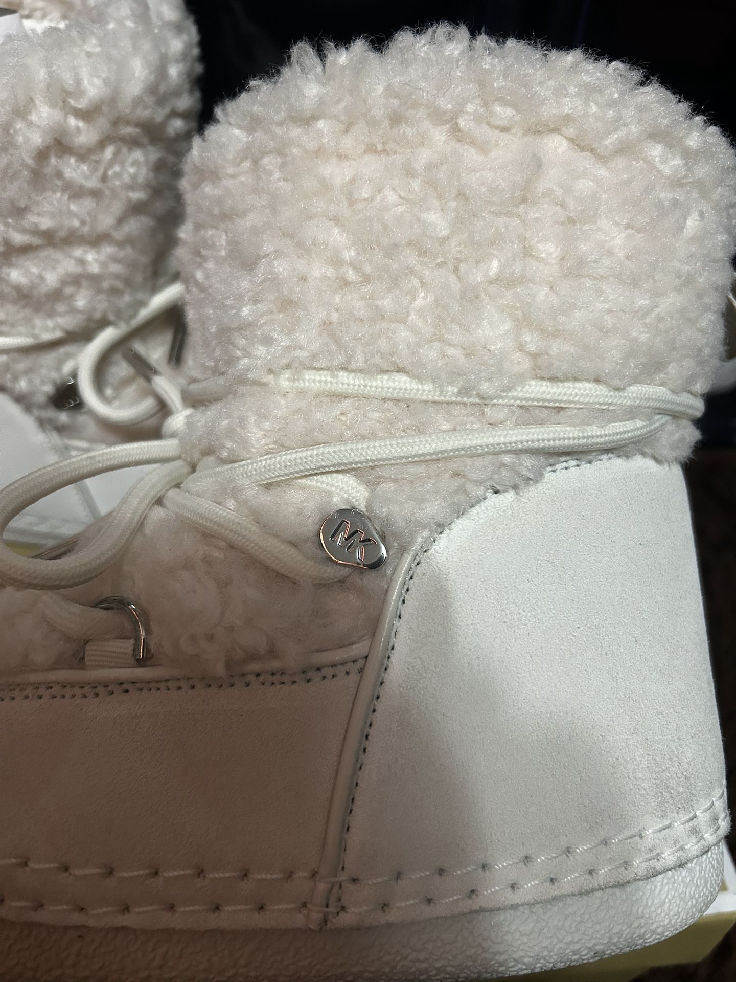 Michael Kors Zelda Sherpa and Suede Boot