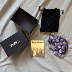 Rune Stones Set Amethyst 
