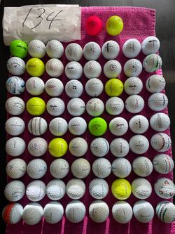 Batch#134 - 74 premium & mixed highly playable GOLF balls