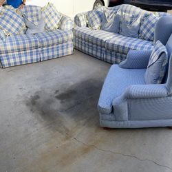 couch, Loveseat, Wing, Back Arm Chair
