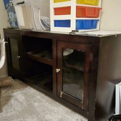 Tv rack / hall way chest wood