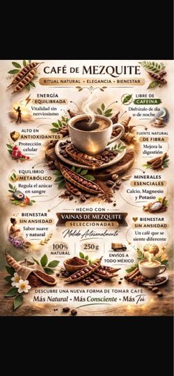 CAFÉ DE MEZQUITE