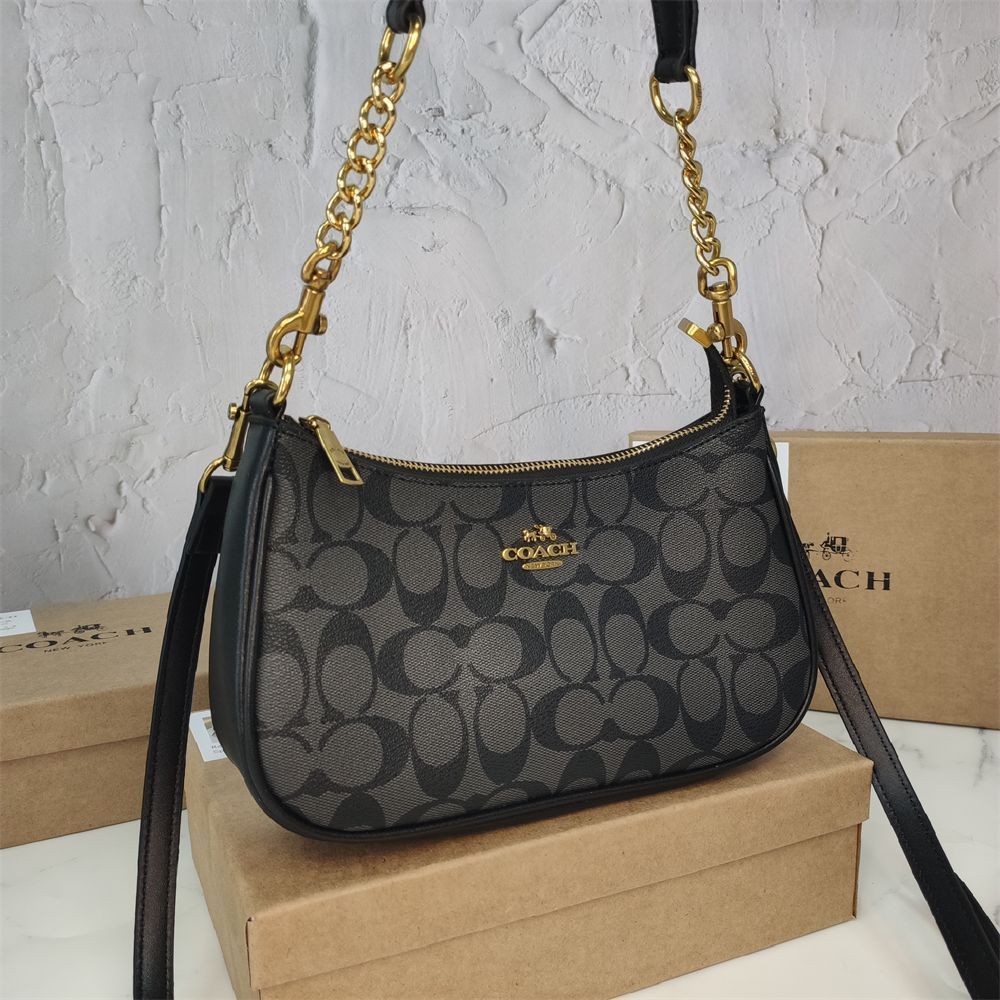 Cartera Coach Hermosa Negra De