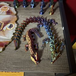 Dragons And Chess Pieces For Sale 