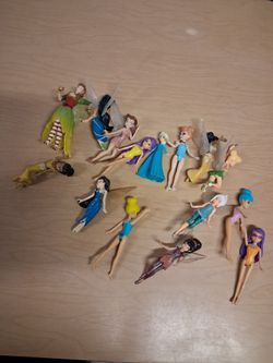 Disney Fairy and Princess Figures Lot