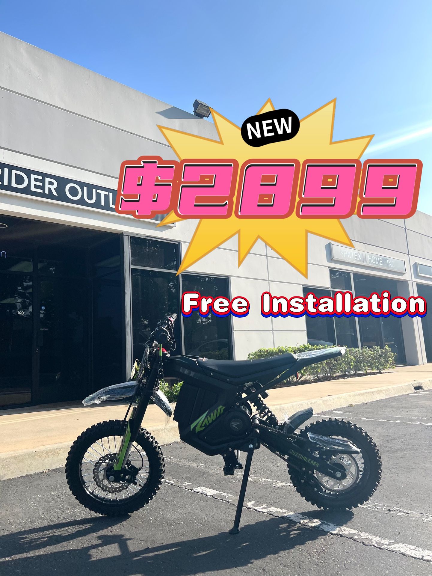 🚨 E-Bike Electric Dirt Bike Limited Time Offer! ⚡ Now Only $2999! Don’t Miss Out!🔥
