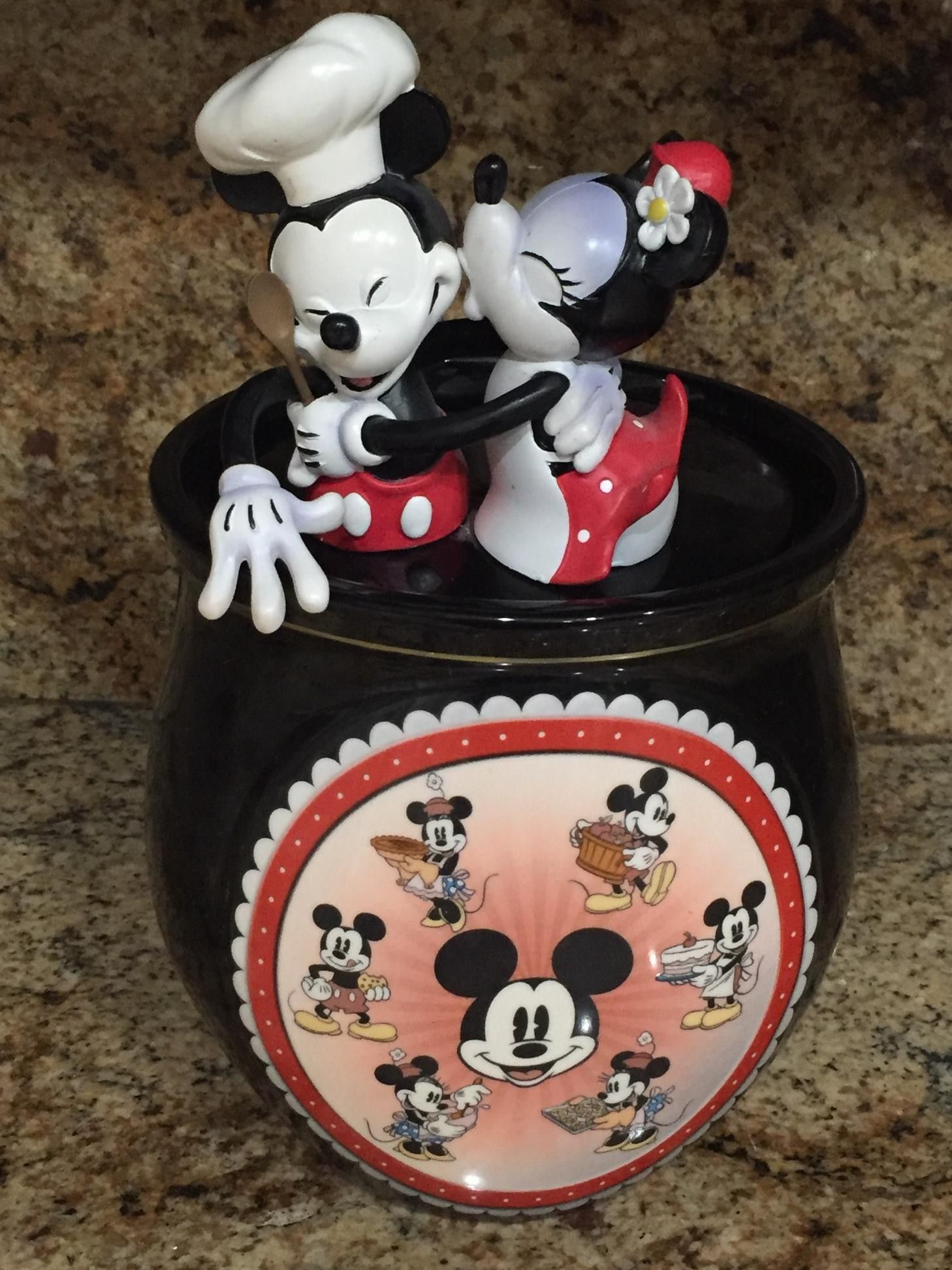 Bradford exchange vintage Mickey mouse cookie jar