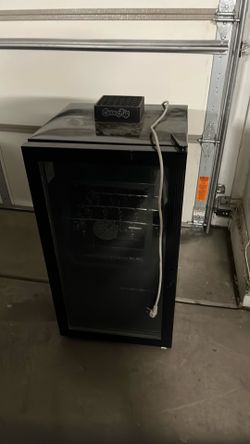 curing fridge setup called a "Cure-Rig."