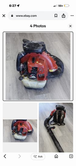 Gas Backpack blower
