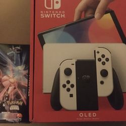 Switch Oled With Pokémon Game All New And Sealed 
