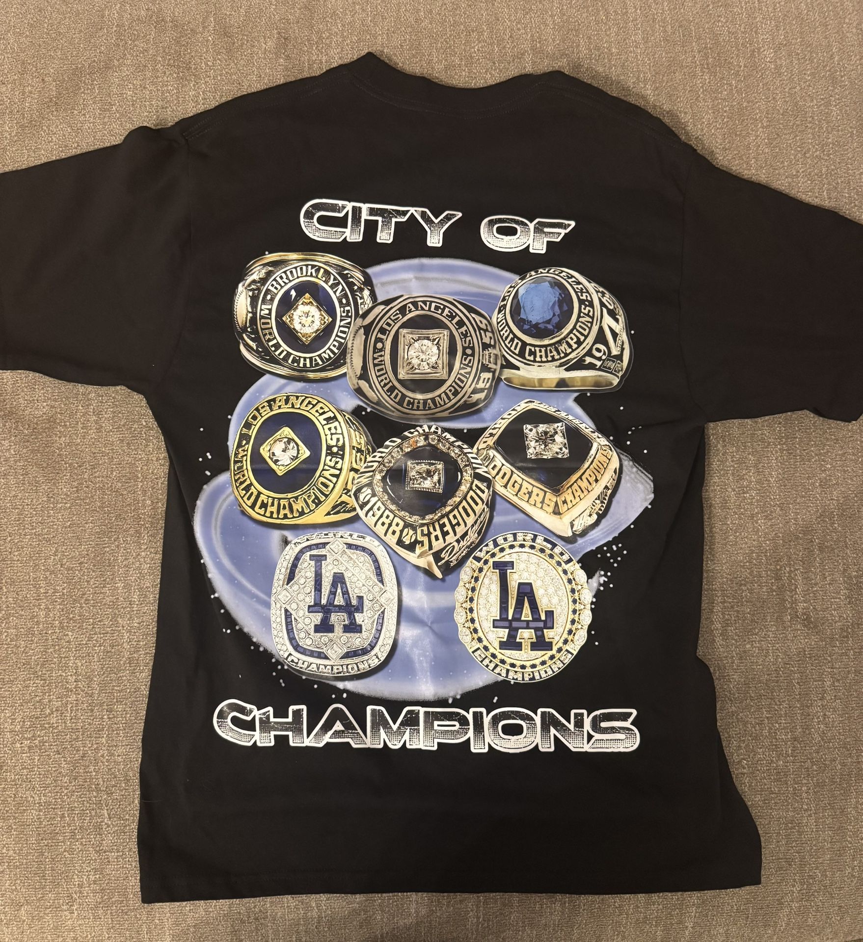 Dodgers Championship Rings Shirt