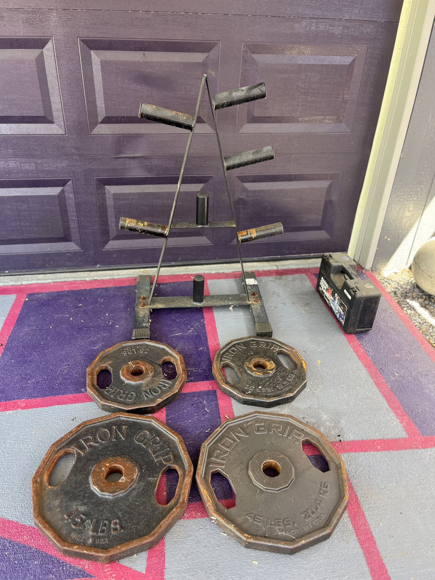 Iron Plates With Stand