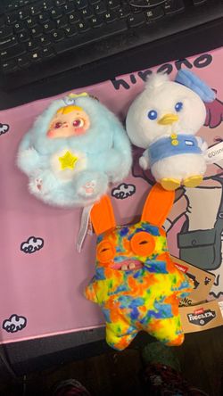 plush keychain bundle