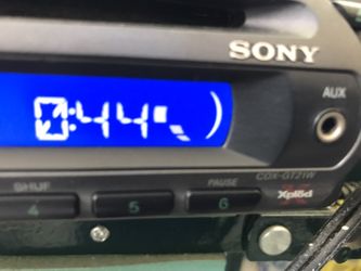 Sony CD player MP3 aux