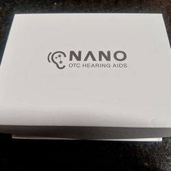 Nano OTC Hearing Aids Brand New