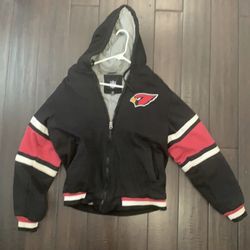 Arizona Cardinals NFL Zip Up Hoodie Jacket Mens S