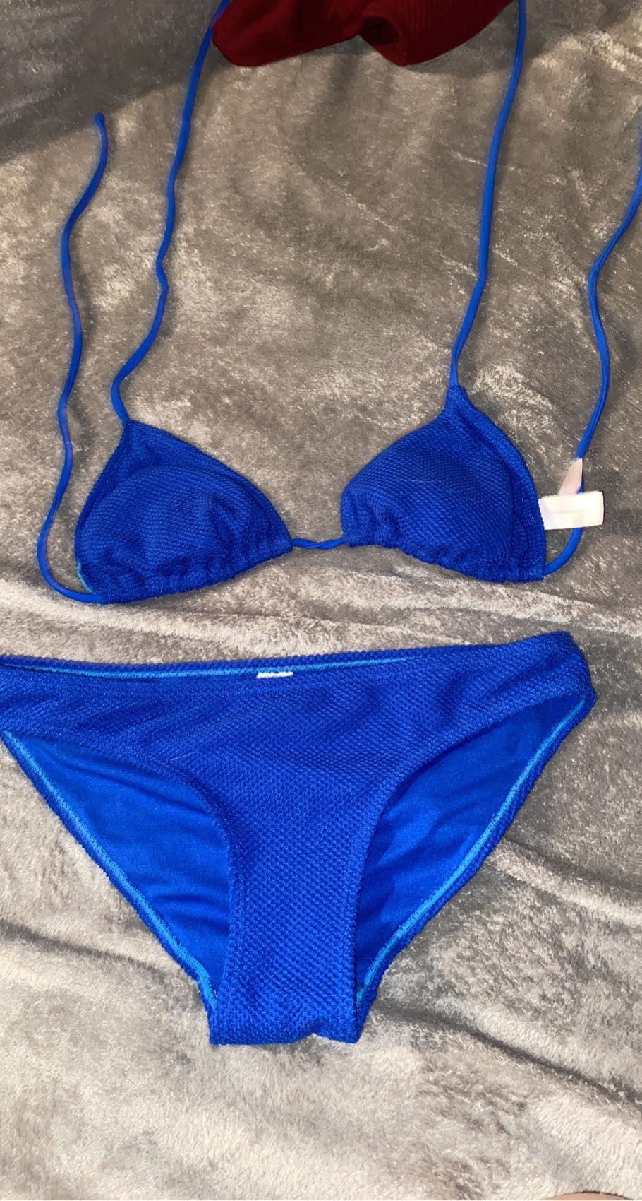 Woman’s Blue Swimming Suit
