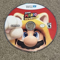 Super Mario 3D World (Nintendo Wii U, 2013) Game Disc Only Tested 
