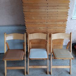 Folding Chairs 30 Chairs  Available $300 For All