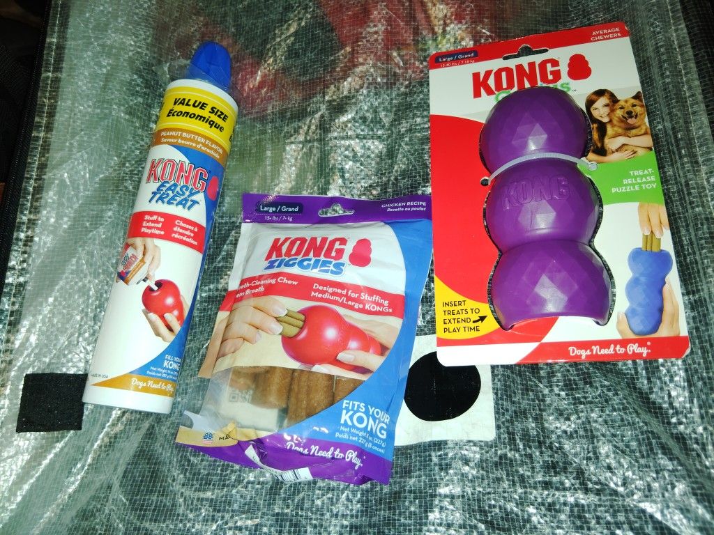 Kong And Chuckit Dog Toys