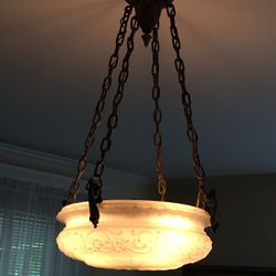 Antique chandelier in excellent working condition 