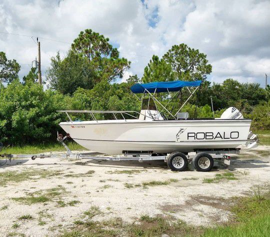 1974 Robalo 21ft Center Console Boat 