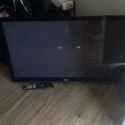 LG TV 42” (with remote)