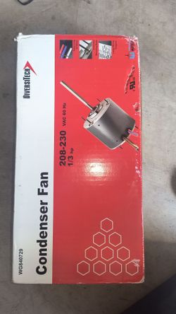 DiversiTech Condenser Fan Motor 1/3 HP
