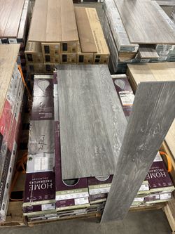 (666 sqft) Home Decorators Collection Lake Annette Oak 7x48 Vinyl Flooring