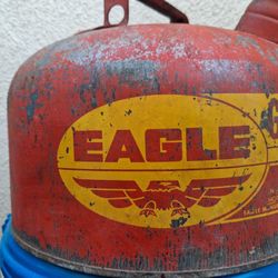 Vintage Eagle Gas Can