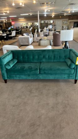 Green soffa