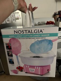 Nostalgia Hard Candy Cotton Maker / Giant Gummy Candy Maker